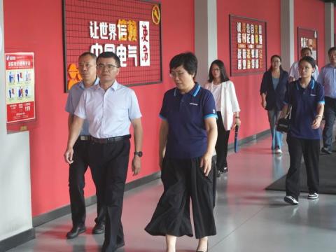 全总社联部徐处长莅临PP电子调研